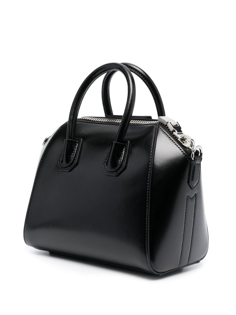 Antigona logo-lettering tote bag - 3