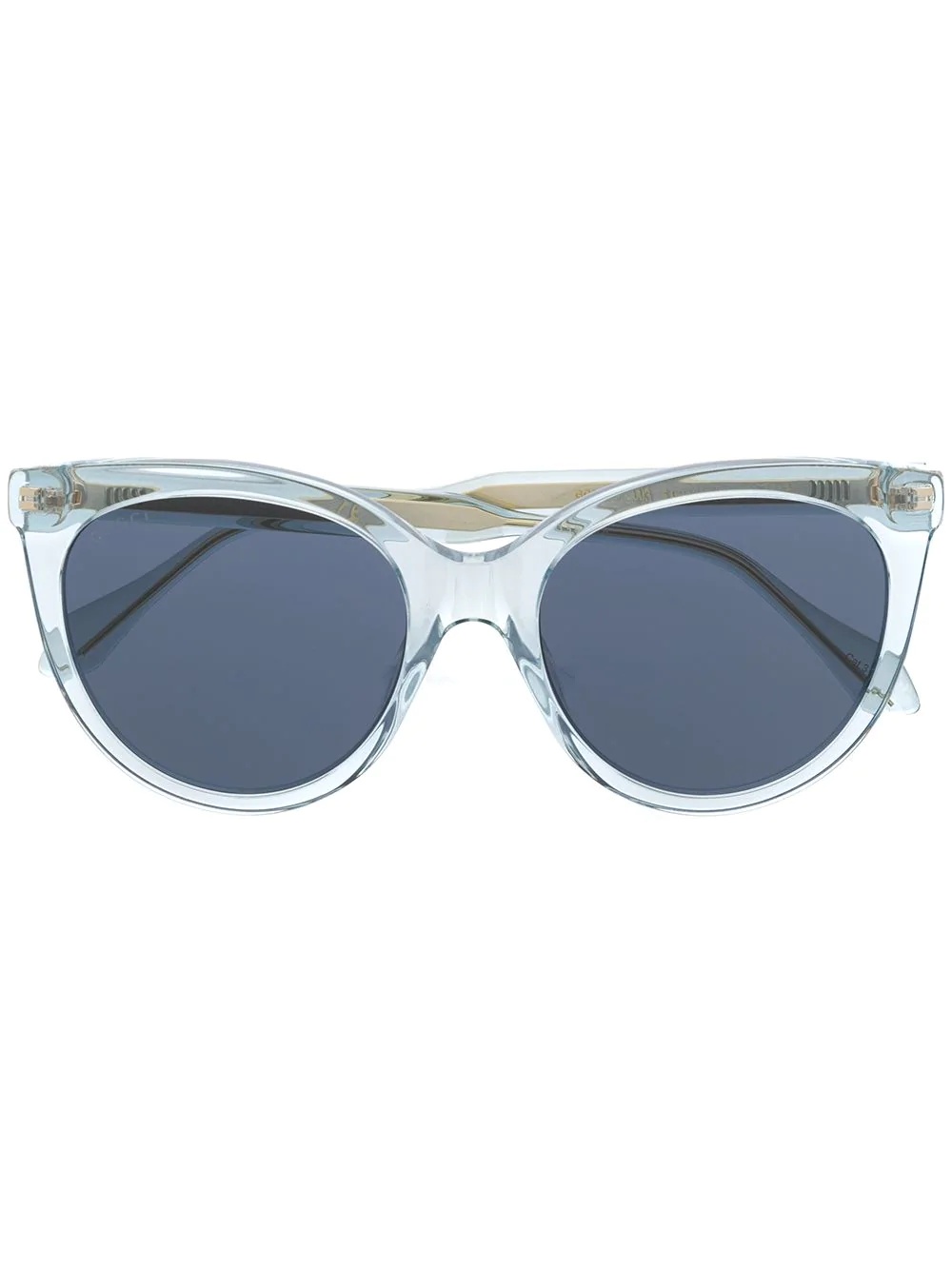 tinted cat-eye frame sunglasses - 1