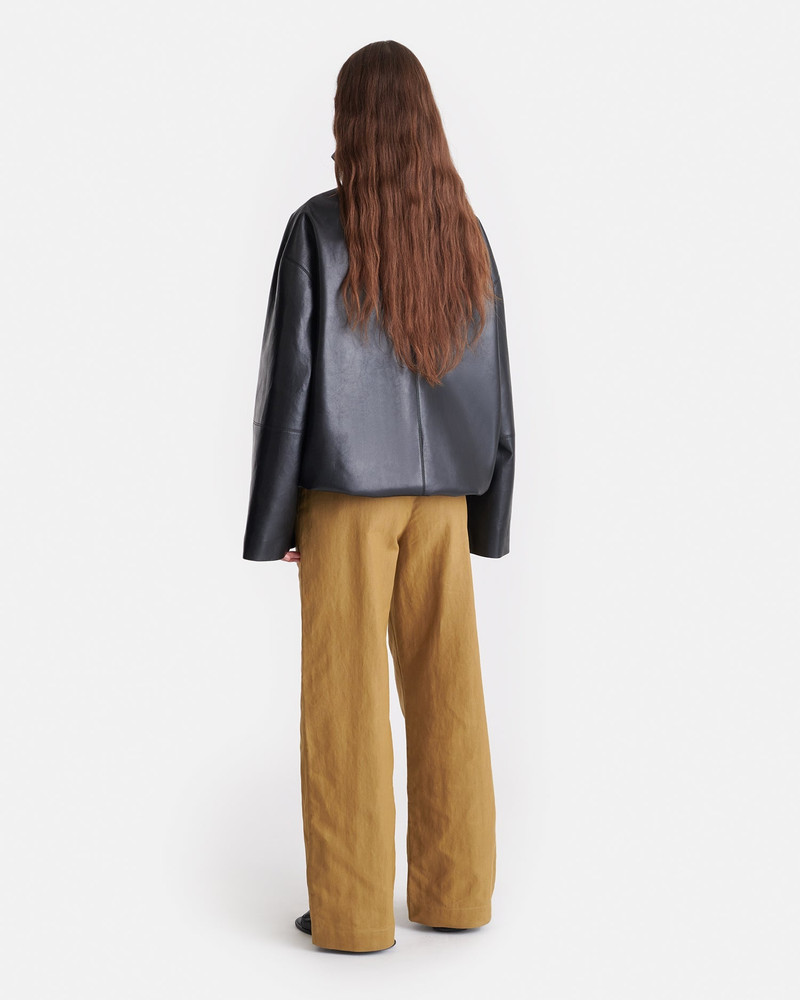 Nanushka Regenerated Leather Jacket outlook