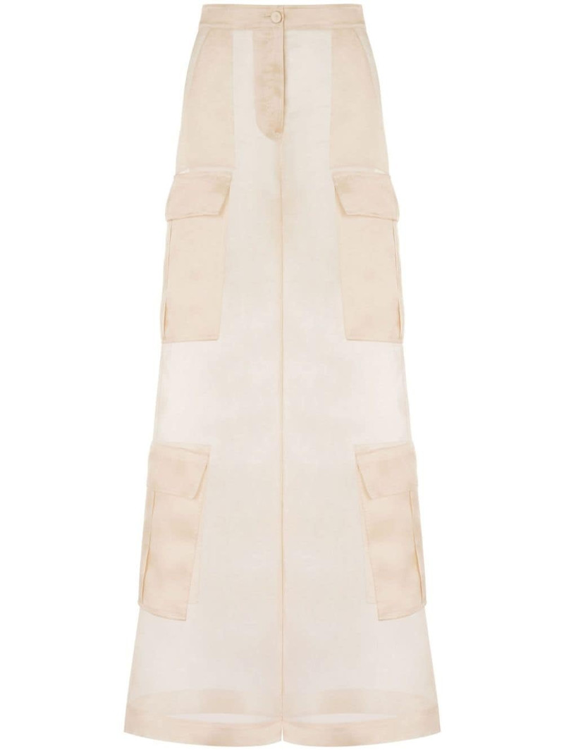 silk wide-leg trousers 1