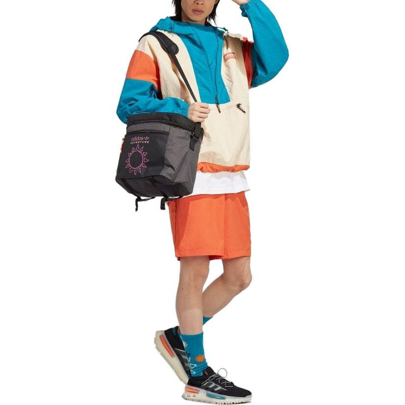adidas adidas originals Adventure Woven Shorts 'Orange' HR4259 outlook