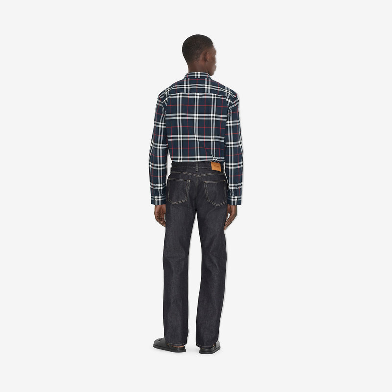 Check Cotton Poplin Shirt 4