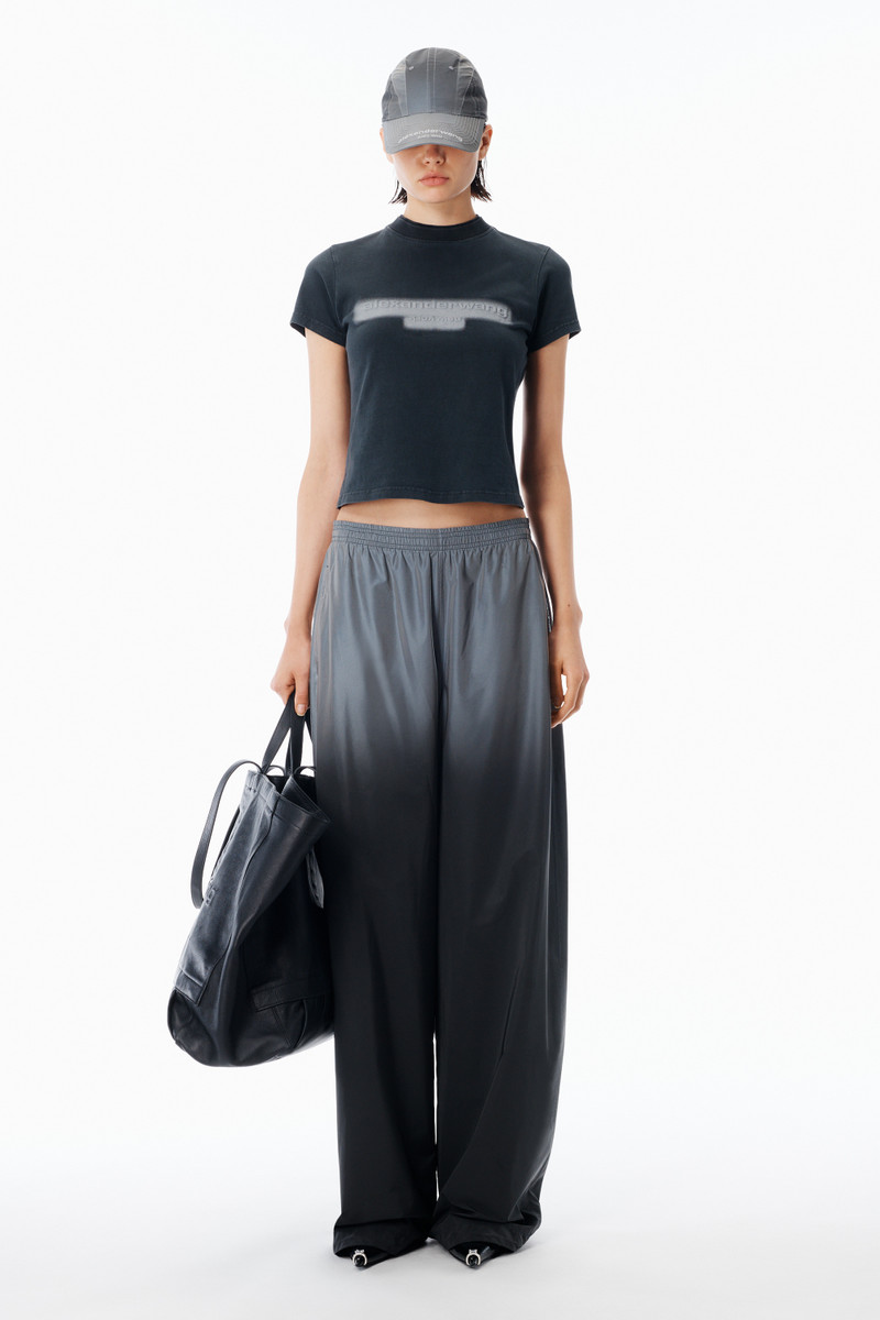 Alexander Wang Reflective Halo Print Logo Tee outlook