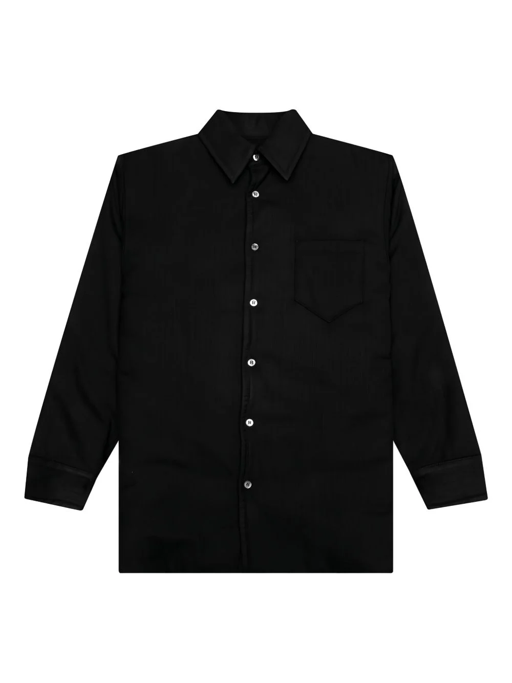 pocket button-down shirt - 1