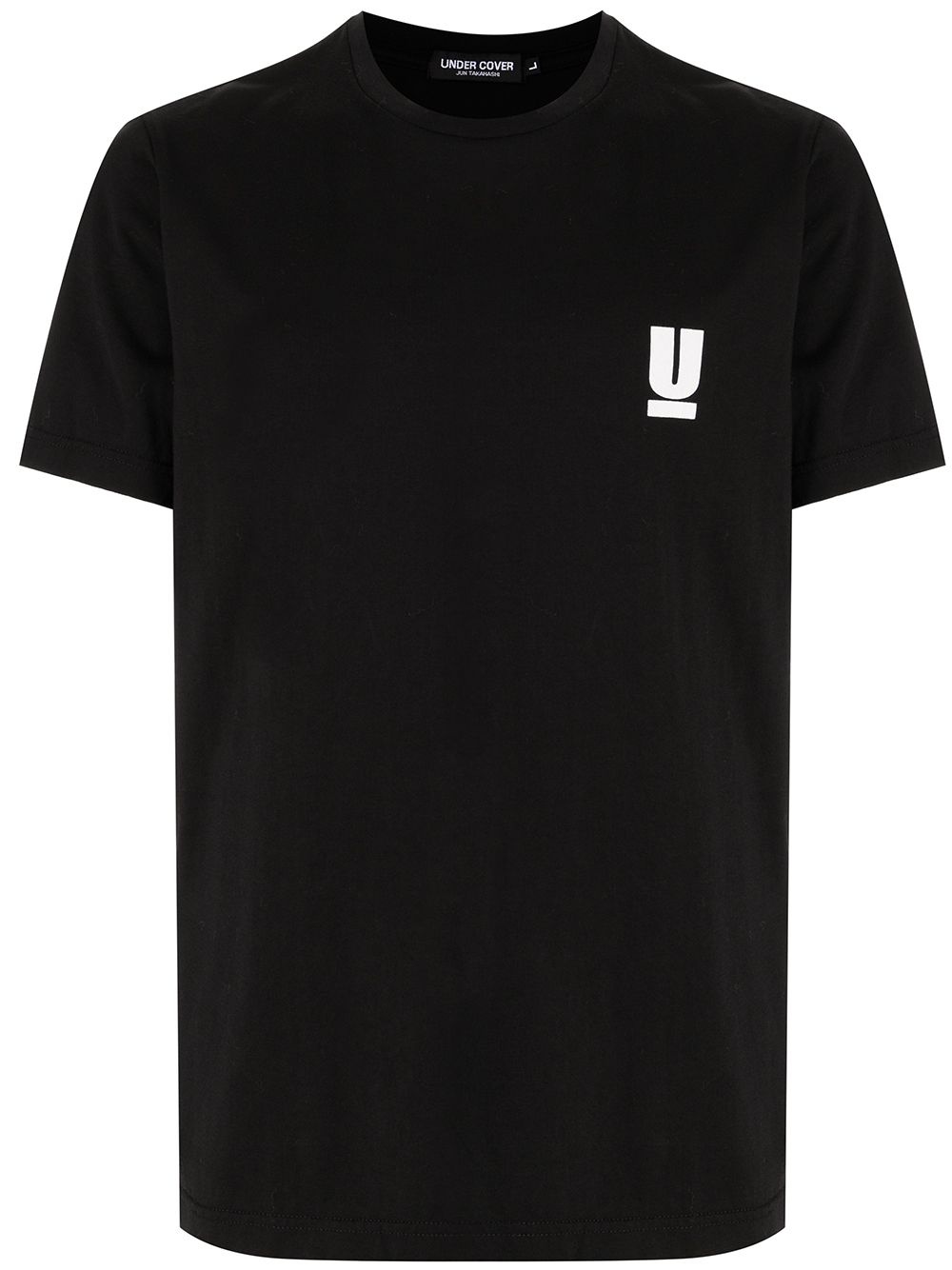 logo-print cotton T-shirt - 1