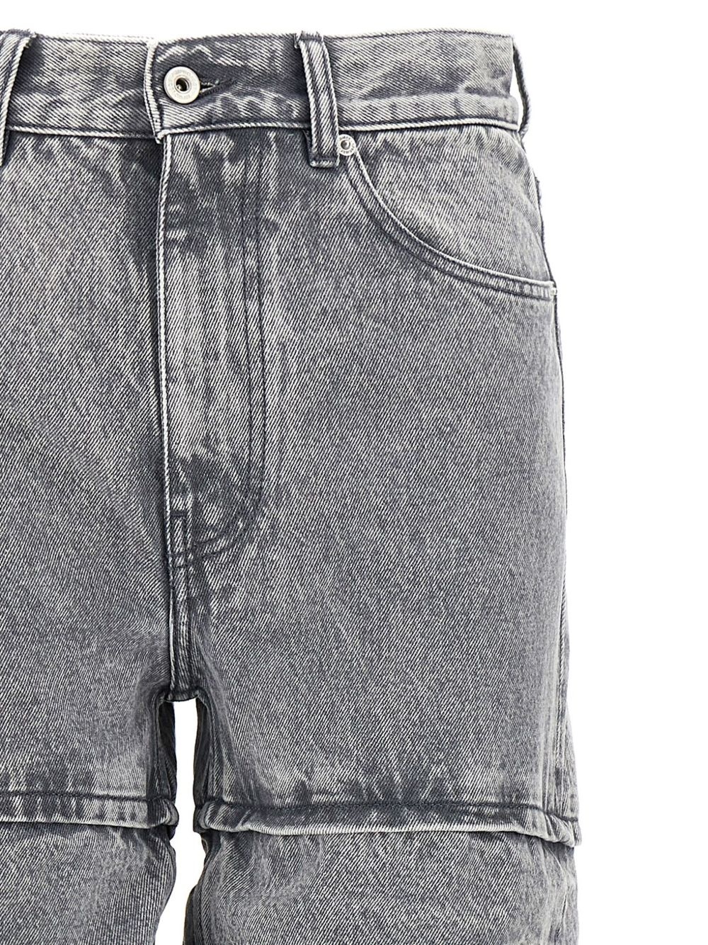 Multi Cuff straight jeans - 3