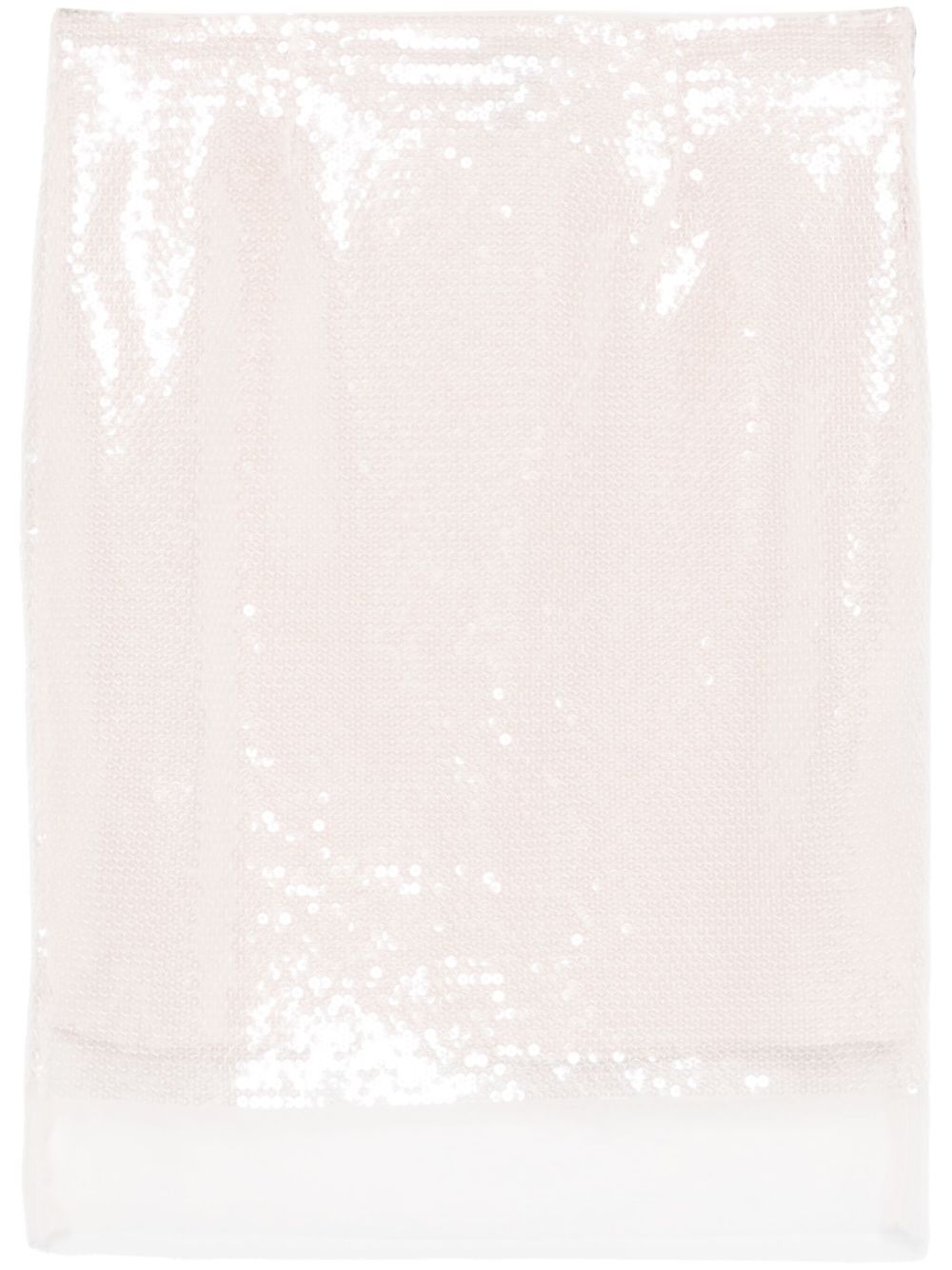 sequinned mini skirt - 1