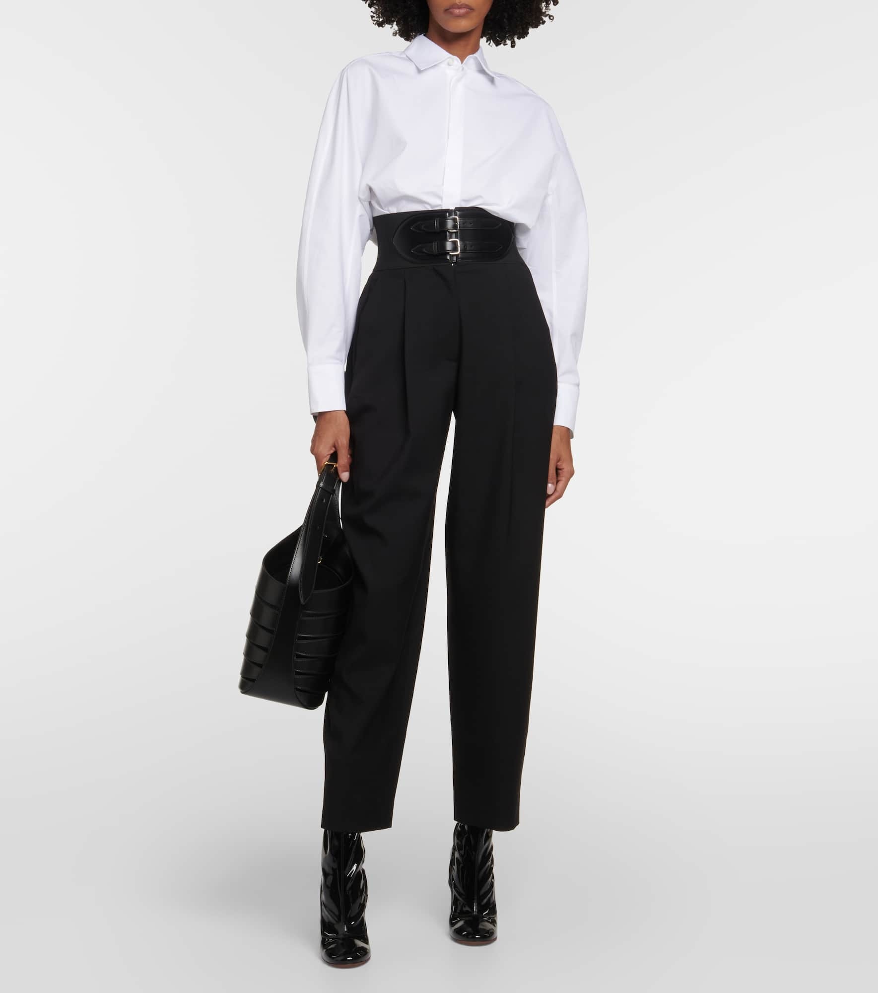 Oversized cotton shirt - 2