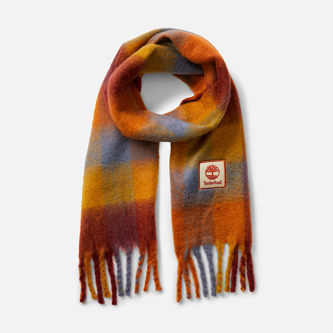 Women's Brushed Multi Check Scarf - 1