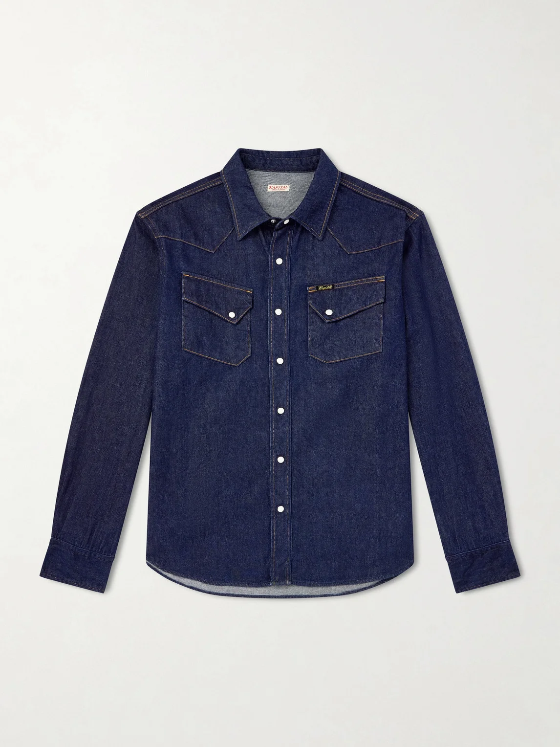 Denim Western Shirt - 1