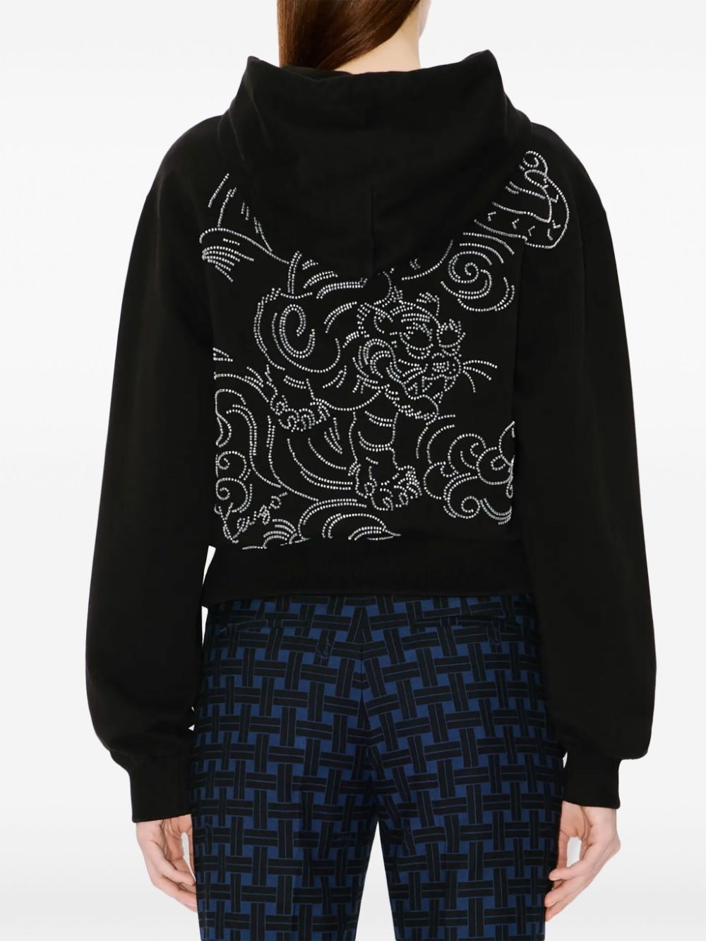 Star Tiger embroidered hoodie - 3