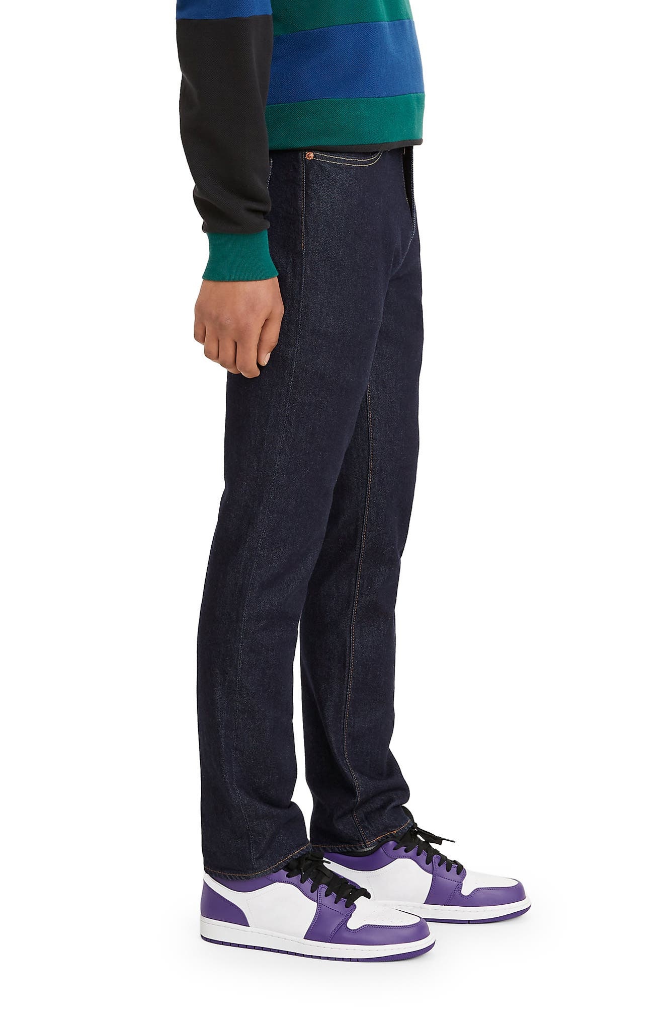 levi's 511™ Slim Fit Jeans in Mid Knight Rinse Adv at Nordstrom - 3