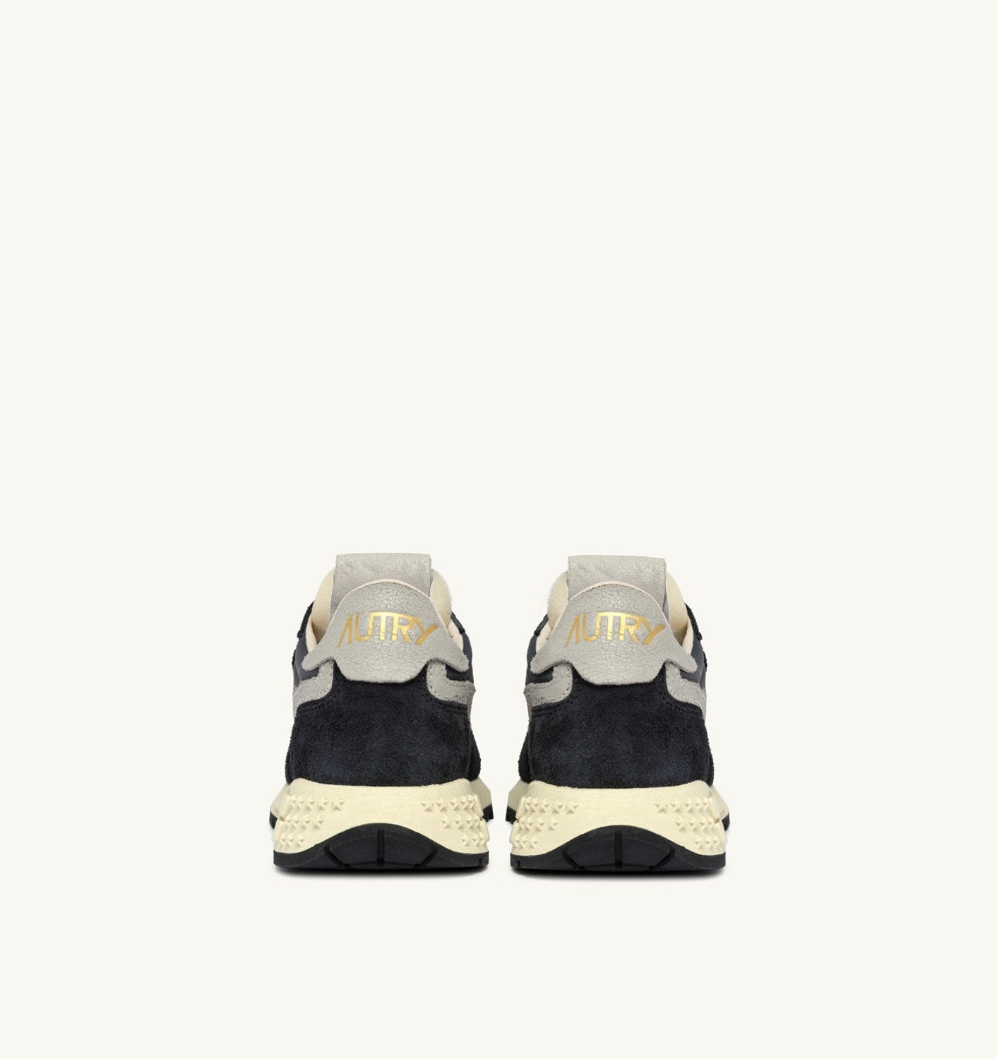 REELWIND LOW SNEAKERS IN BLACK NYLON AND SUEDE - 3