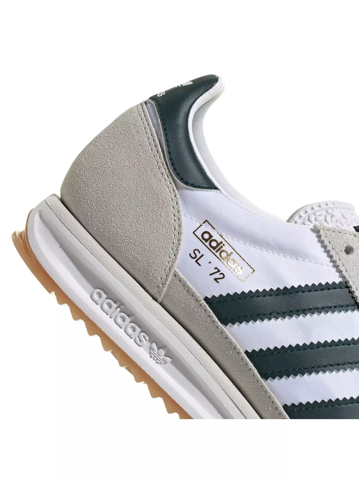 Originals SL 72 RS "Ftwr White/Aurora Ivy/Crystal White" Men's Shoe - 8