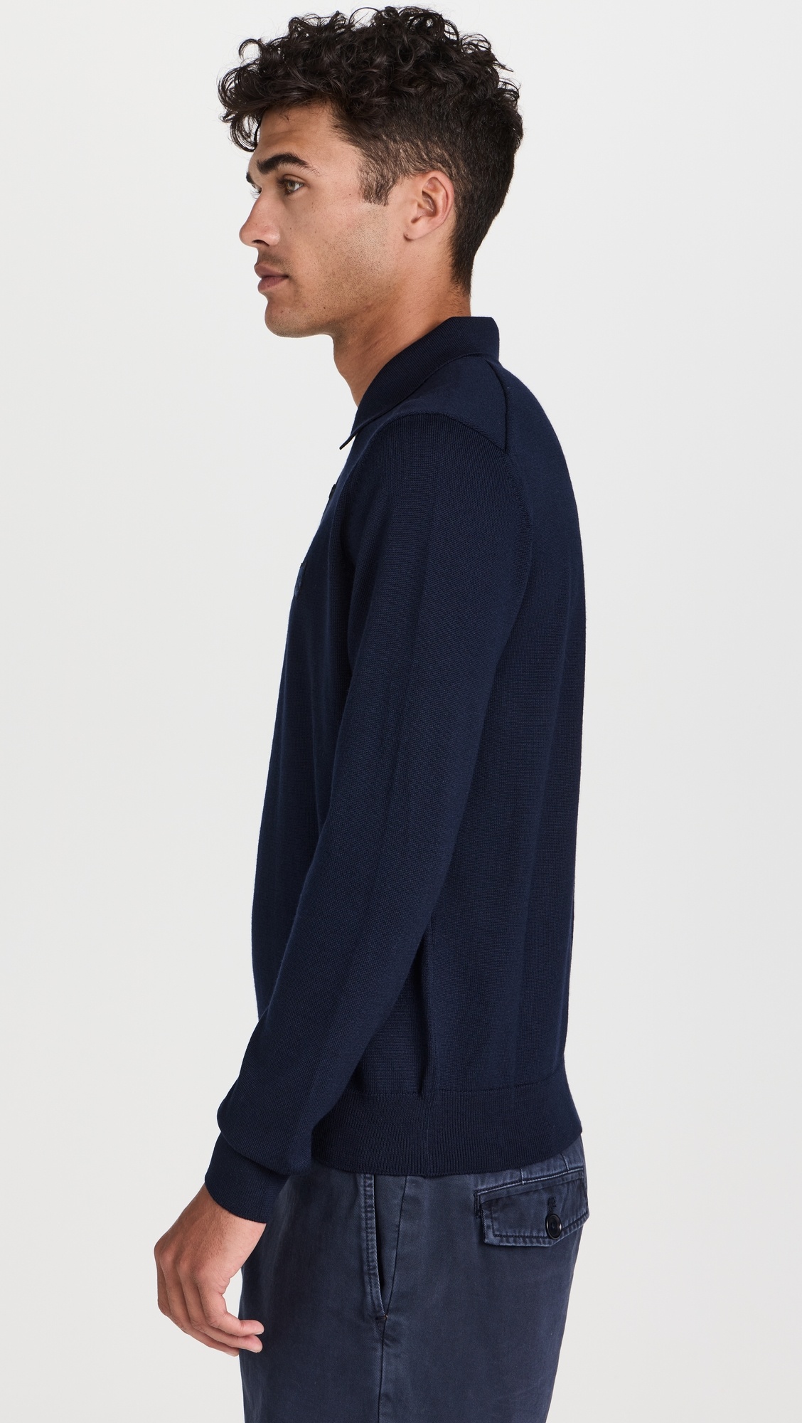 Bold Fox Head Polo Sweater - 3