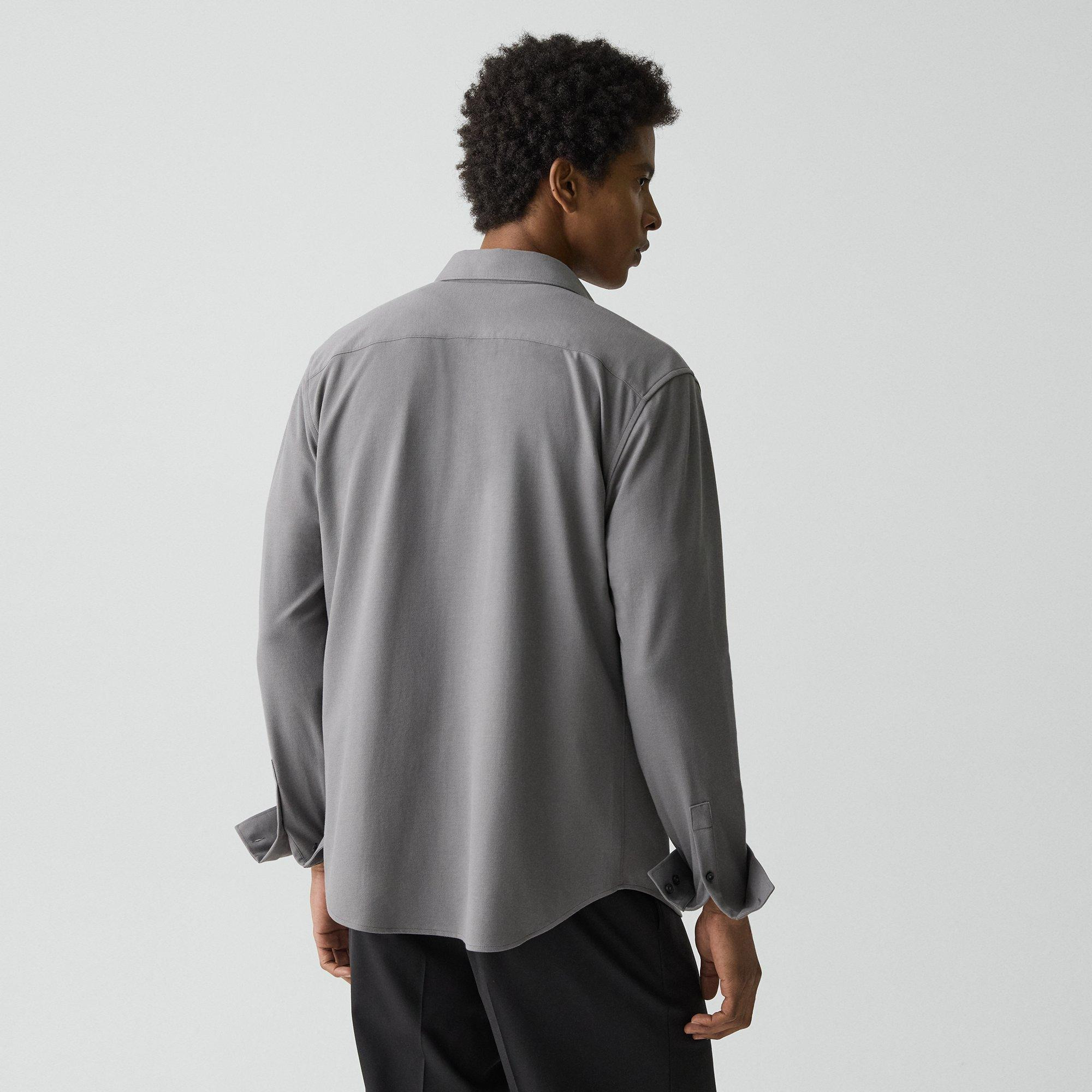 Sylvain Shirt in Structure Twill - 4
