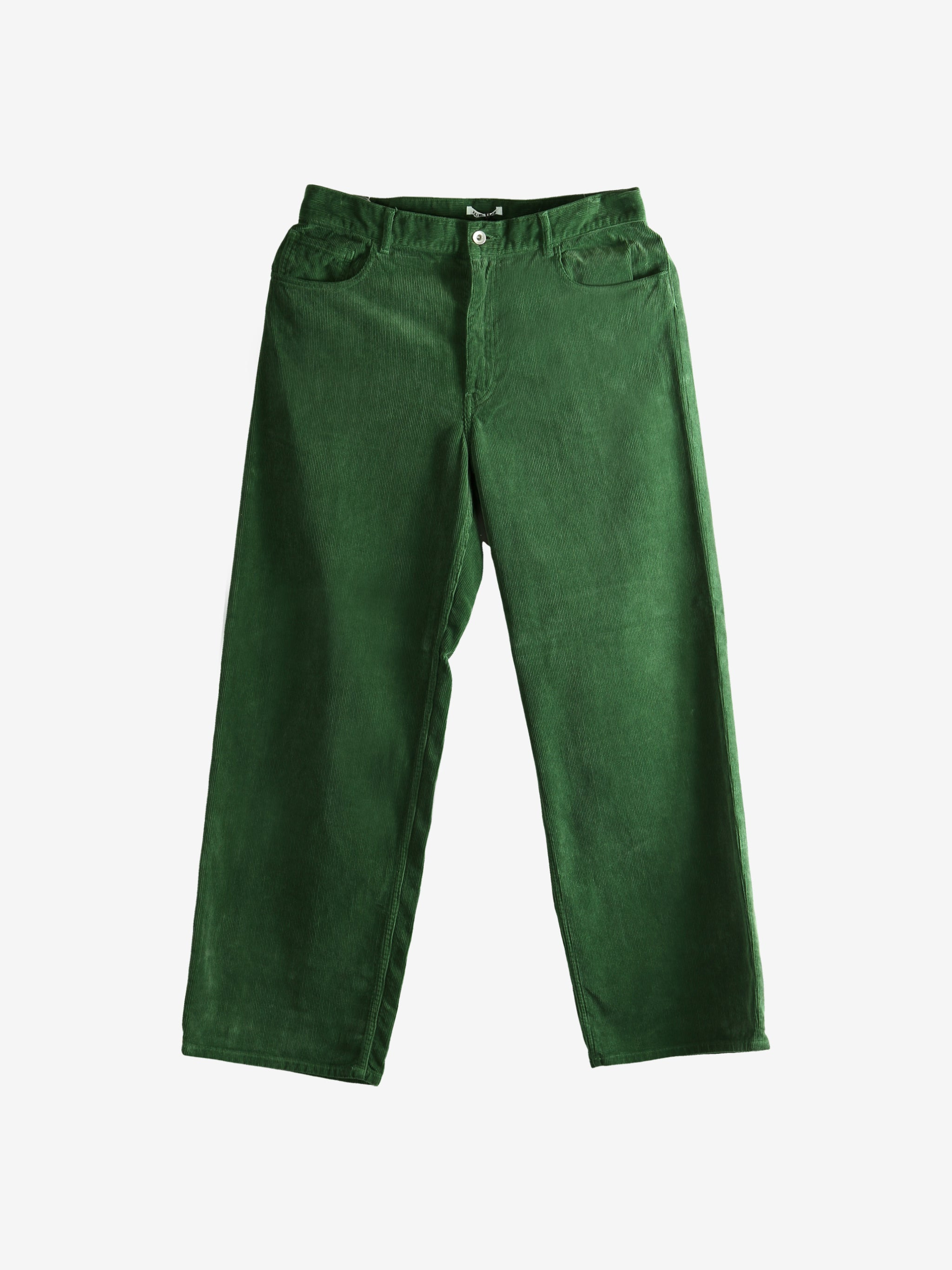 AURALEE - Men Pigment Dyed Finx Corduroy Wide 5P Pants - 4