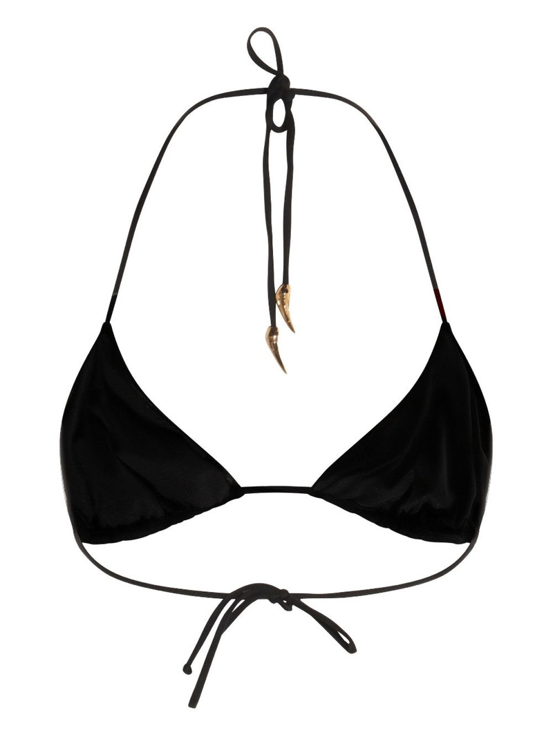 Roberto Cavalli Ray of Sea-print bikini top outlook