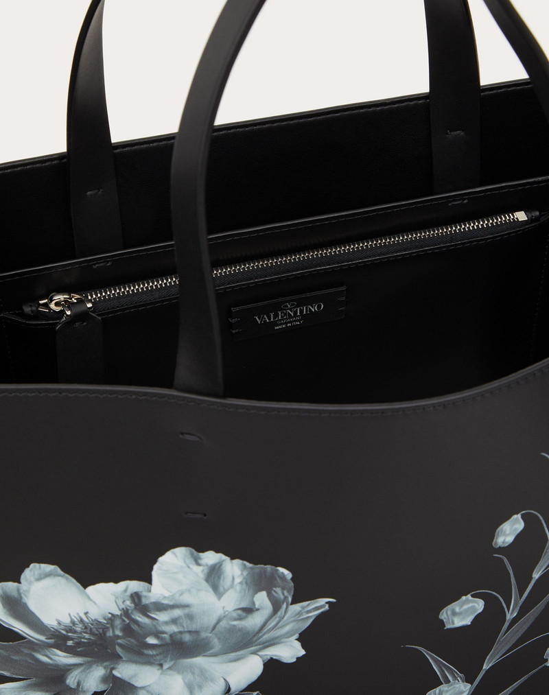 Flowersity Leather Tote Bag 4