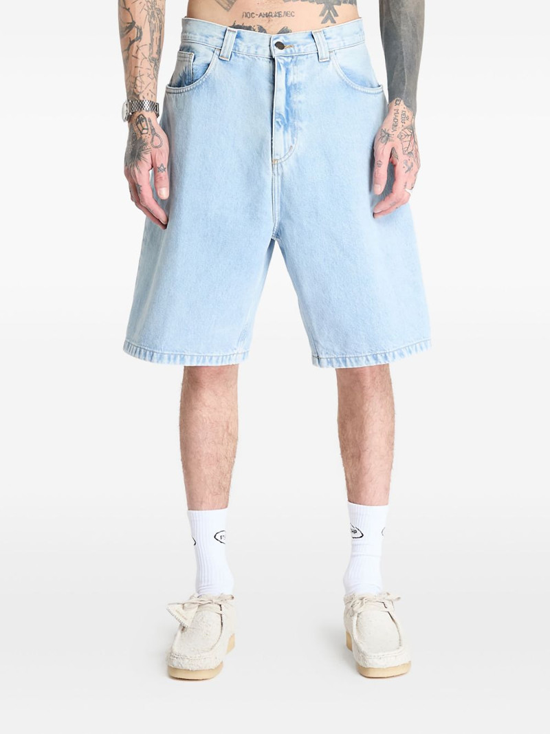 Carhartt high waist denim shorts outlook