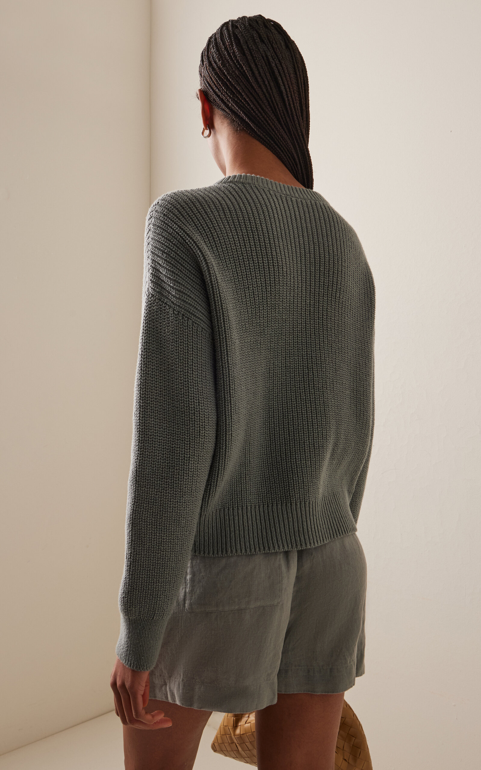 Hayes Knit Cotton Cardigan grey - 4