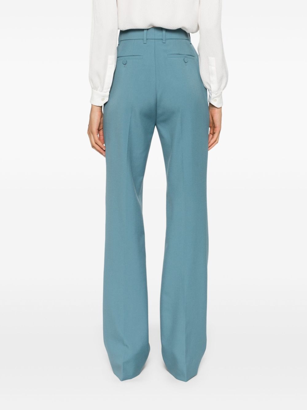 Horsebit wool trousers - 4