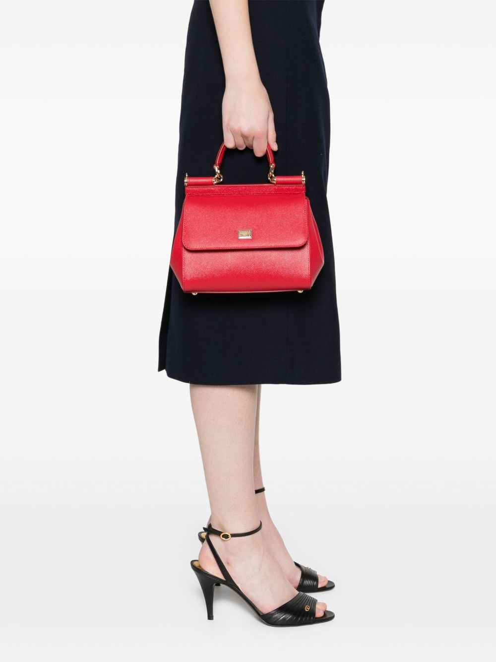 leather tote bag - 2
