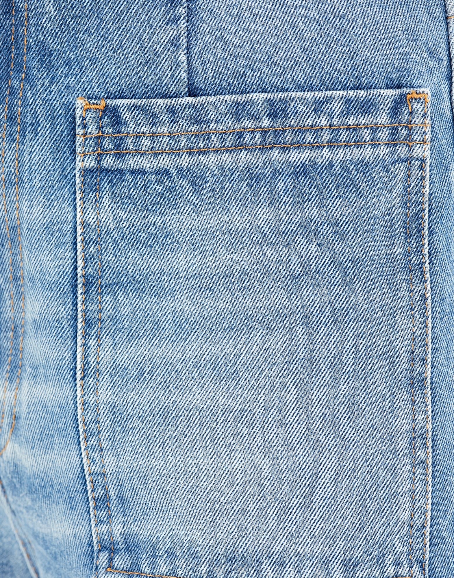 Patch pocket jeans - 6