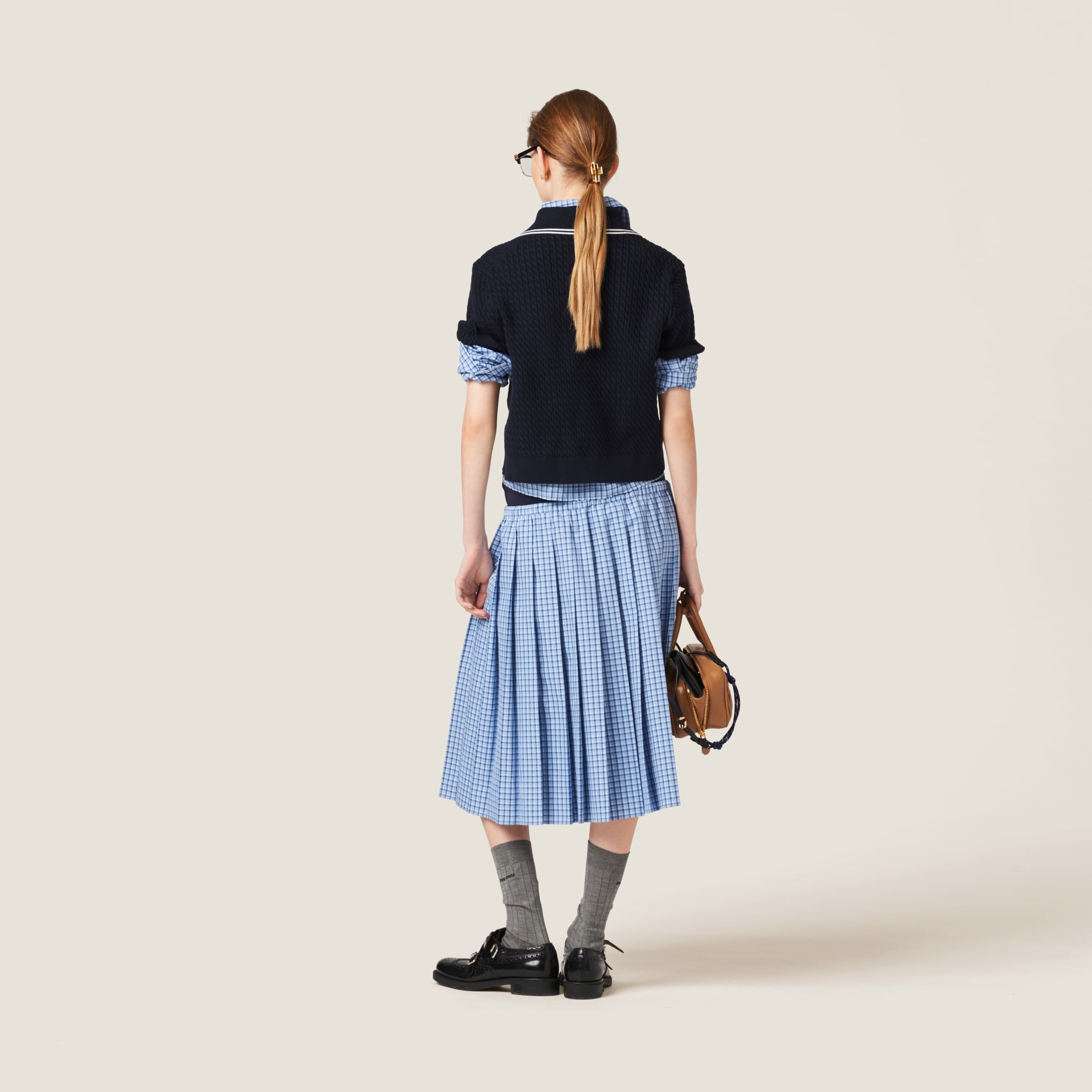 Checked skirt - 3