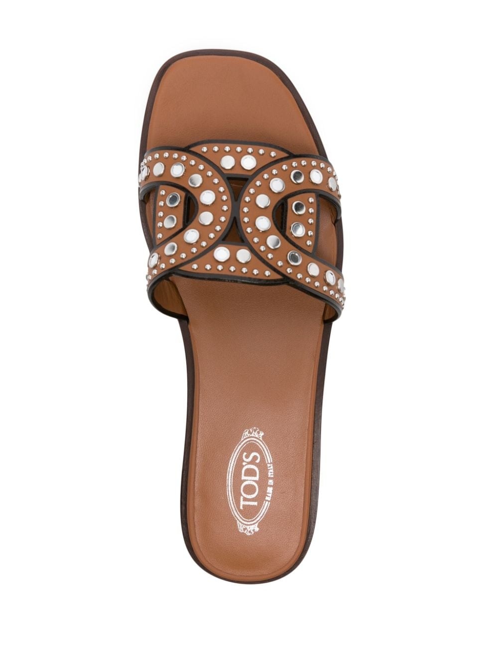 Kate studded leather sandals - 4