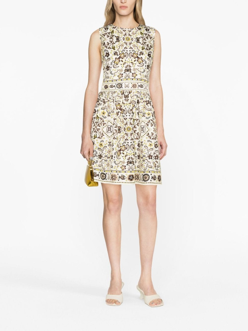 TORY BURCH Pisces Dream-print silk dress outlook