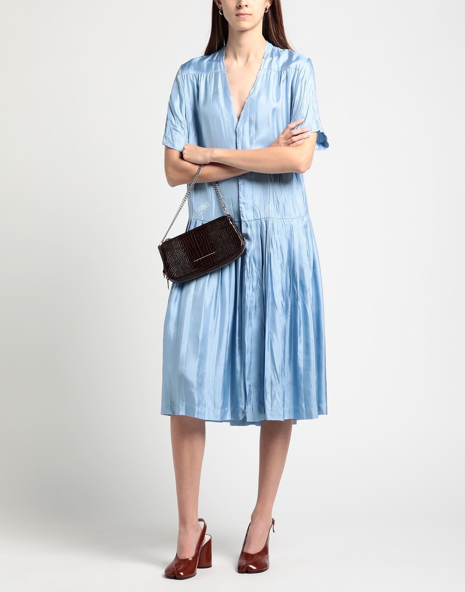 Sky blue Women's Midi Dress - 3