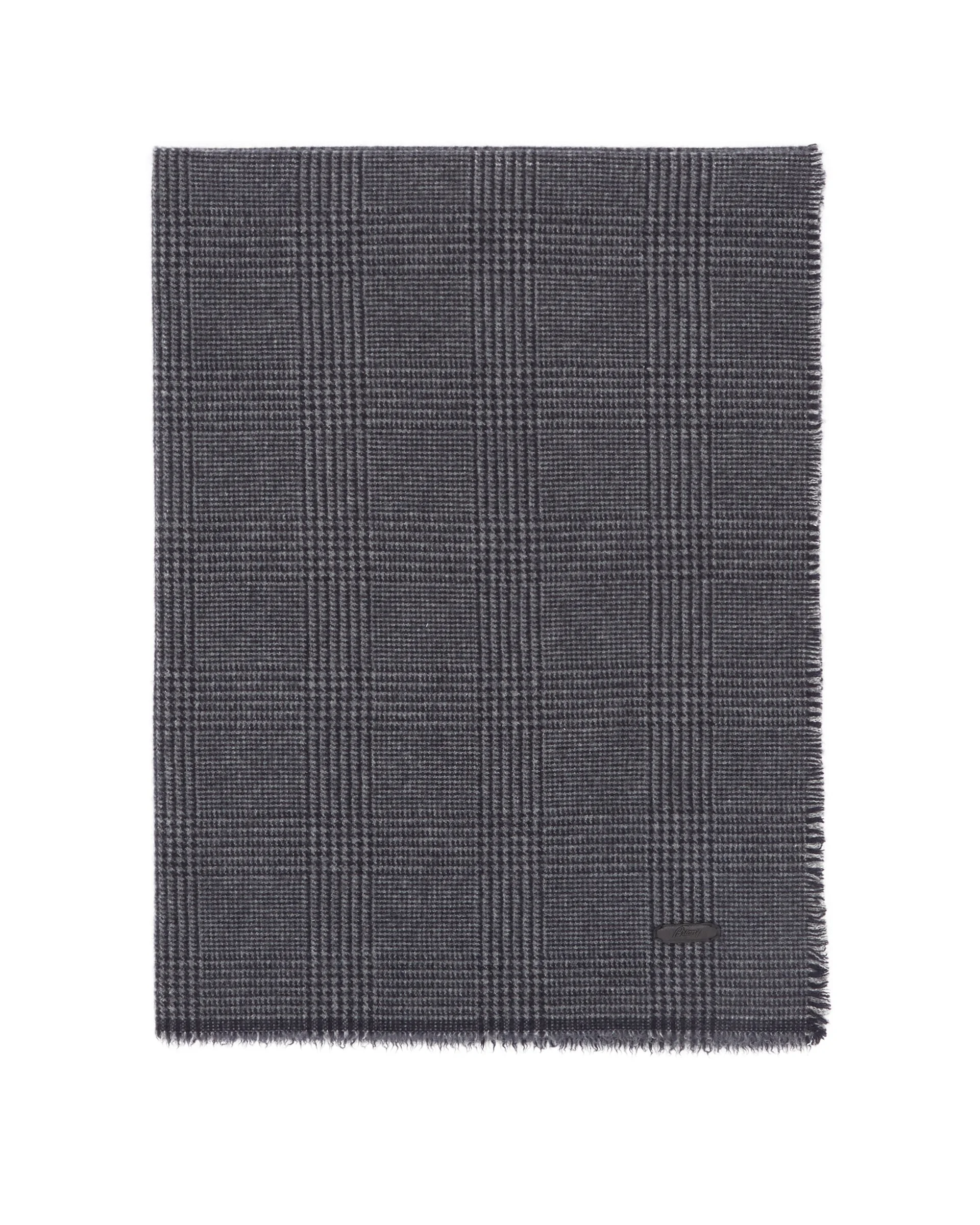 Black Cashmere Scarf - 1
