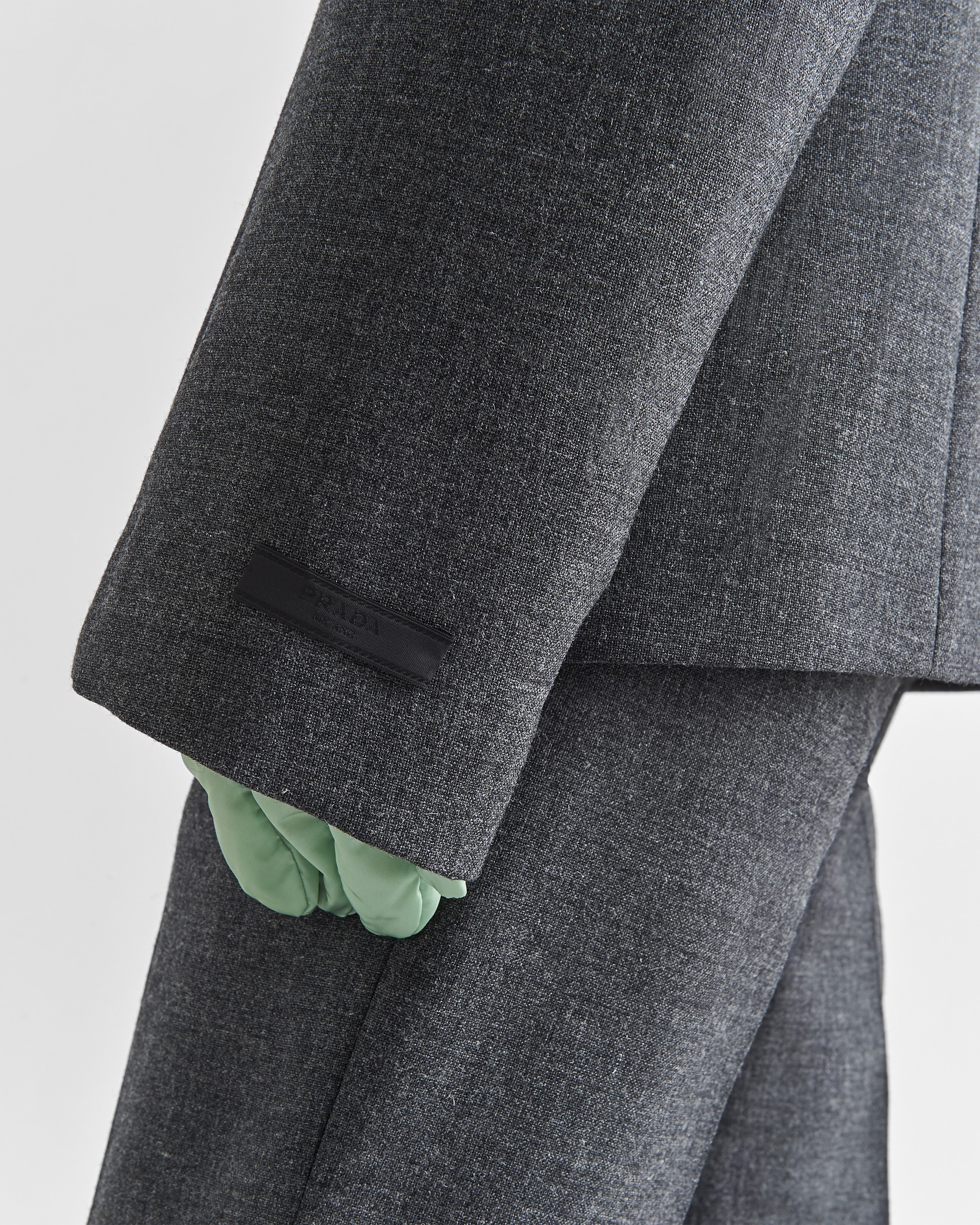 Double-breasted wool jacket - 6