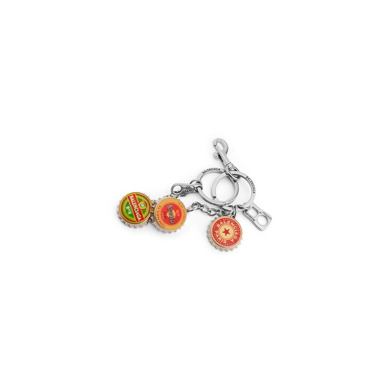 BALENCIAGA Men's Charm/keychain Beer Caps in Multicolor outlook