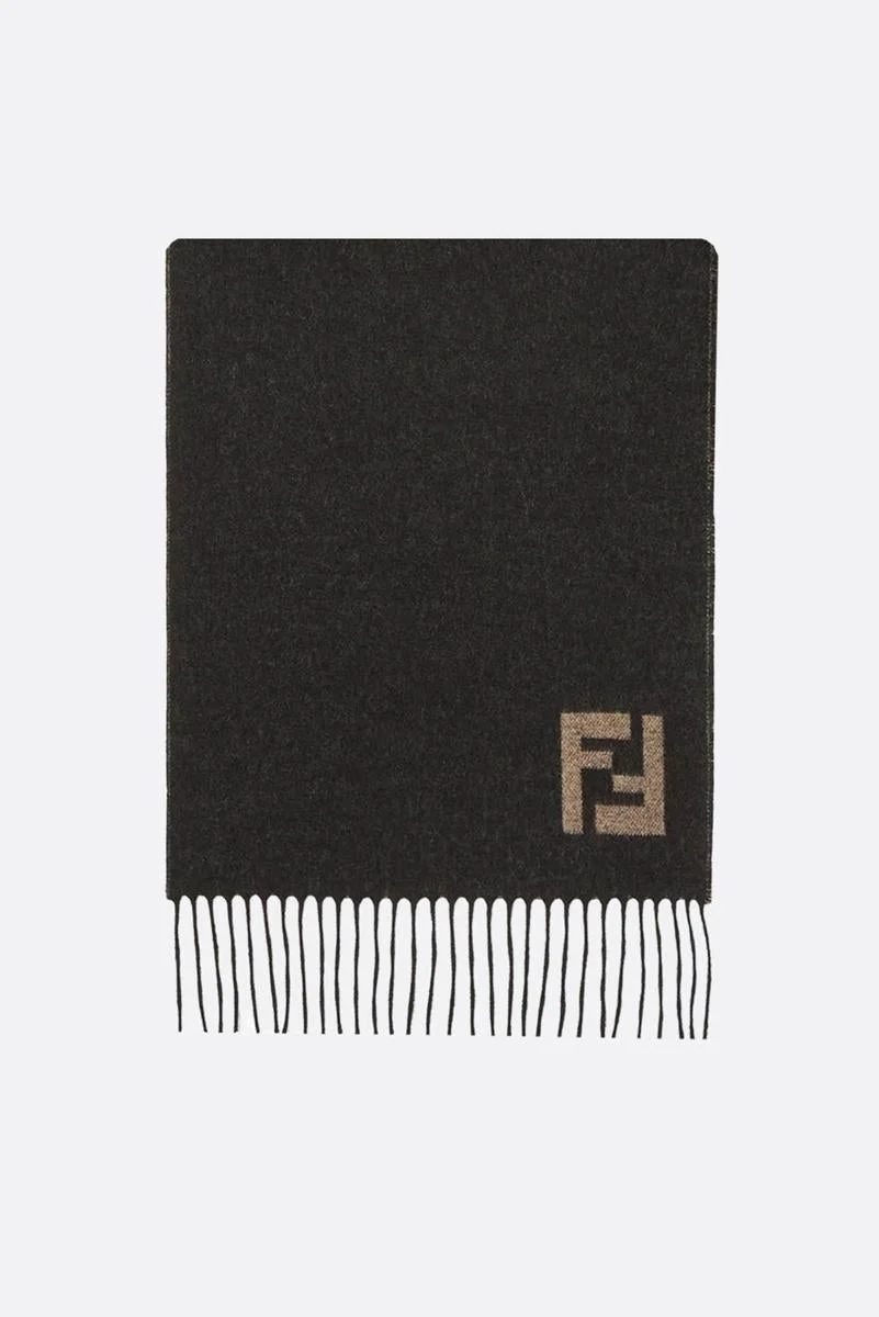 Fendi Wool And Cashmere Scarf - 1
