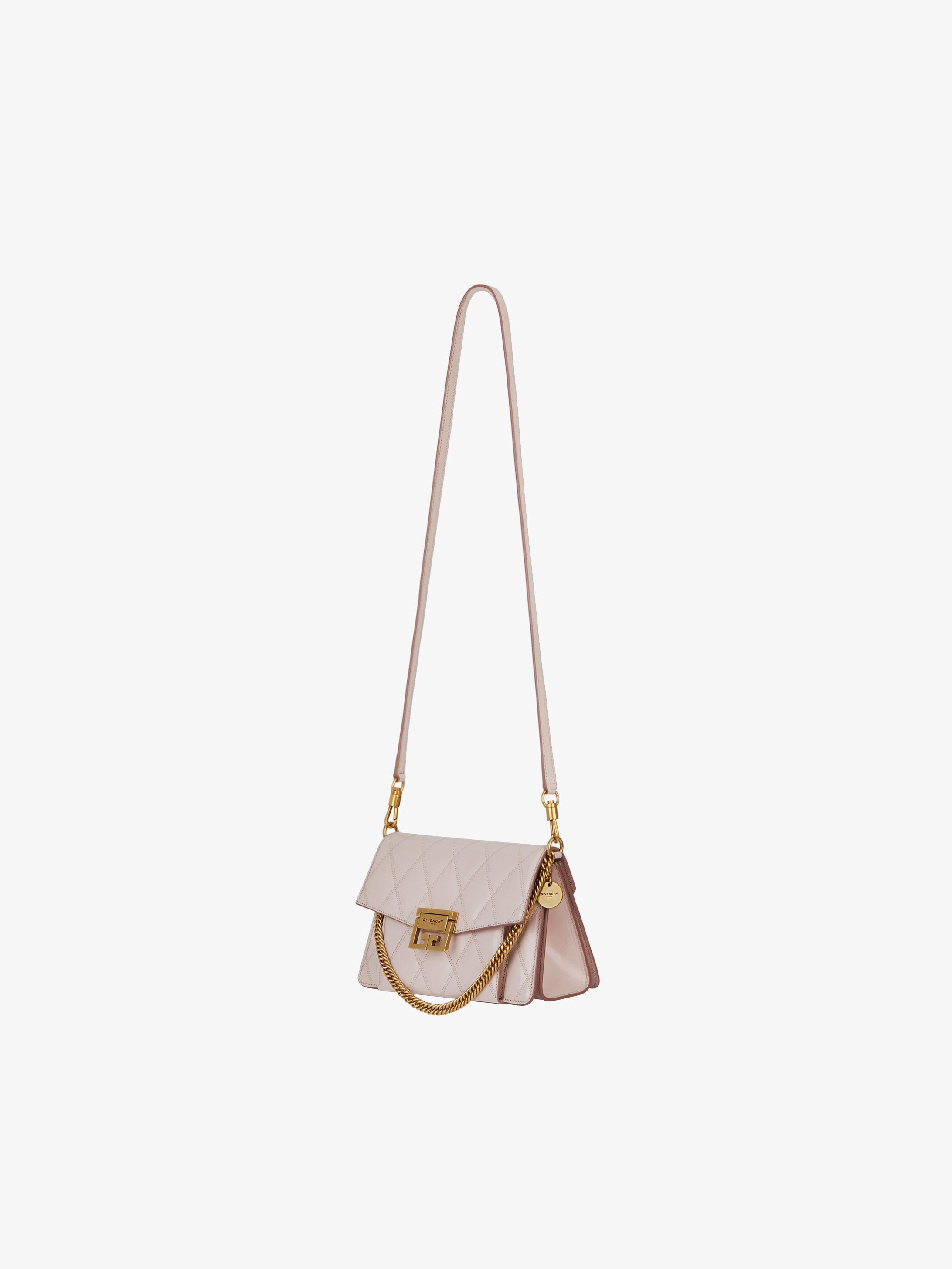 Small GV3 bag in diamond quilted leather 3