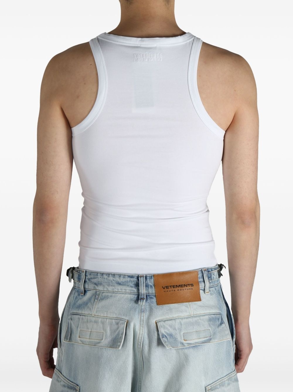 oval-logo tank top - 5