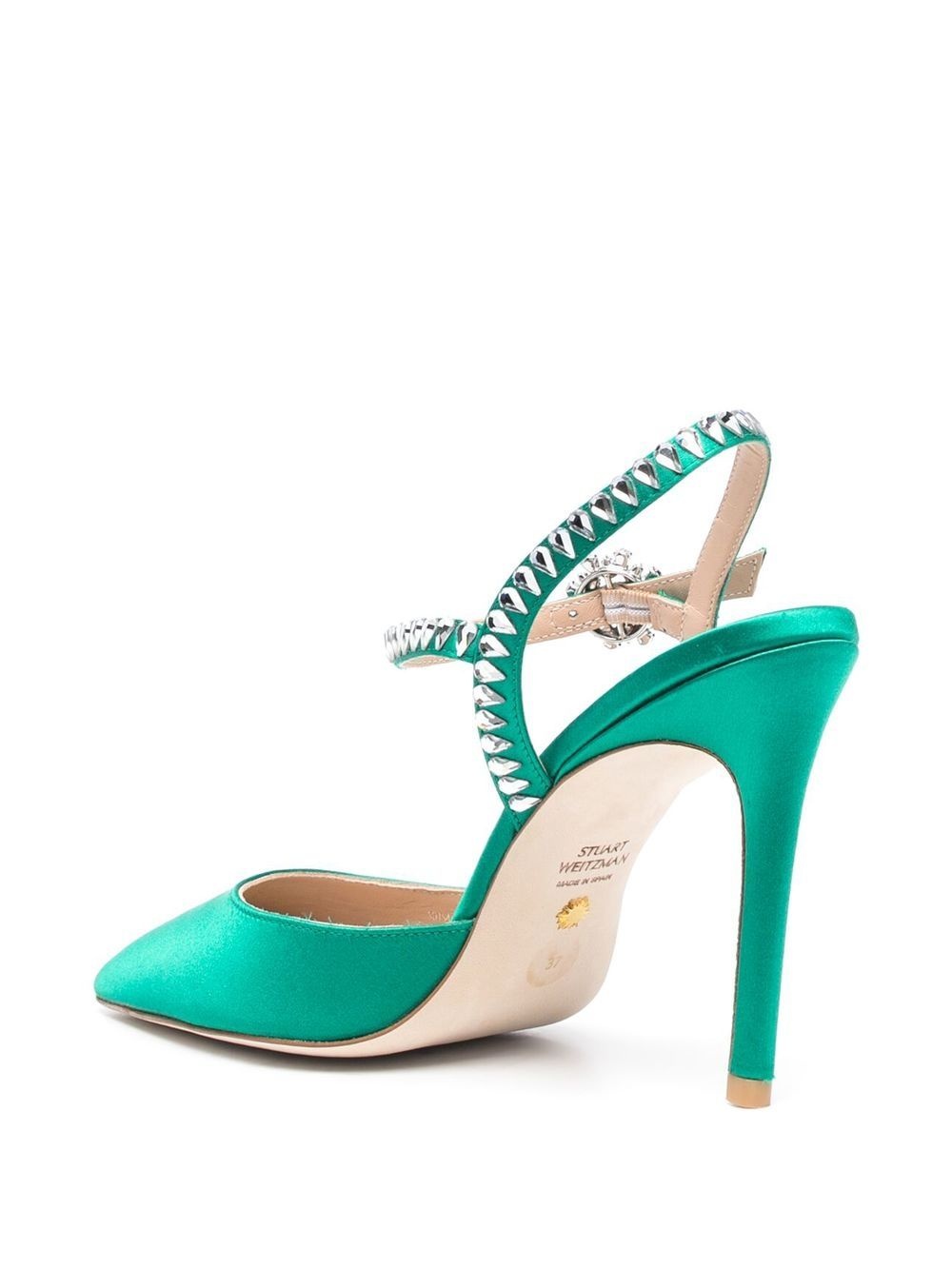 Gemcut 100mm ankle-strap pumps - 3