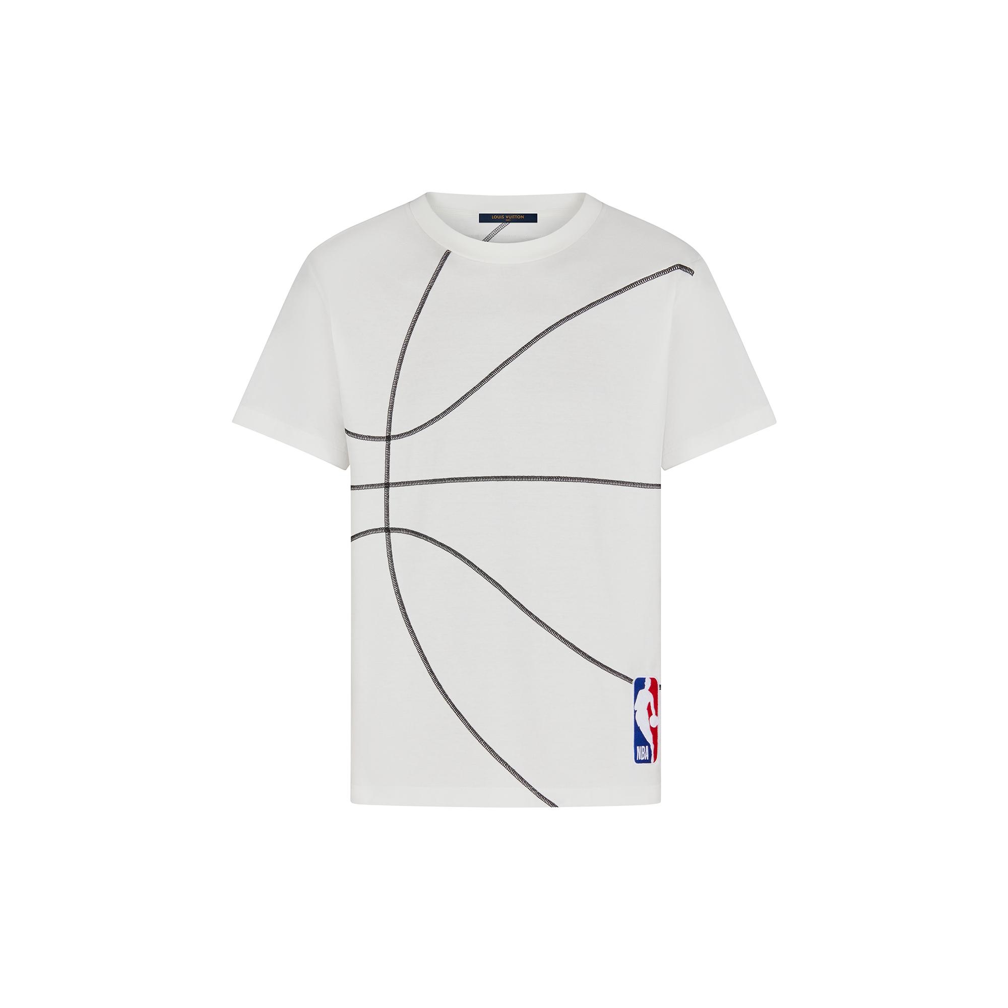 LVxNBA Embroidery Detail T-Shirt - 1