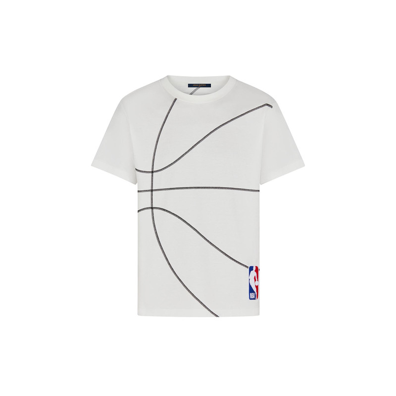LVxNBA Embroidery Detail T-Shirt 1