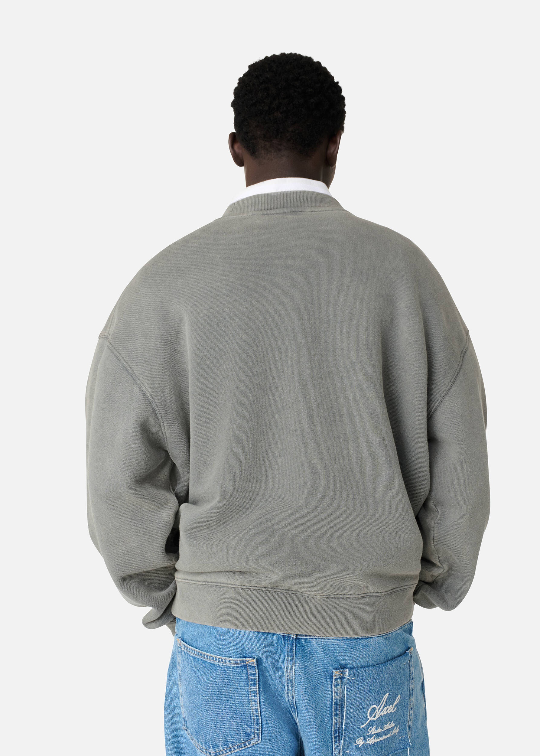 Distort Washed Sweatshirt - 3