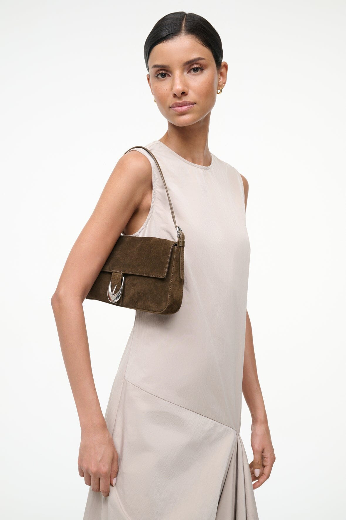 STAUD HARLOW BAG TRUFFLE - 2
