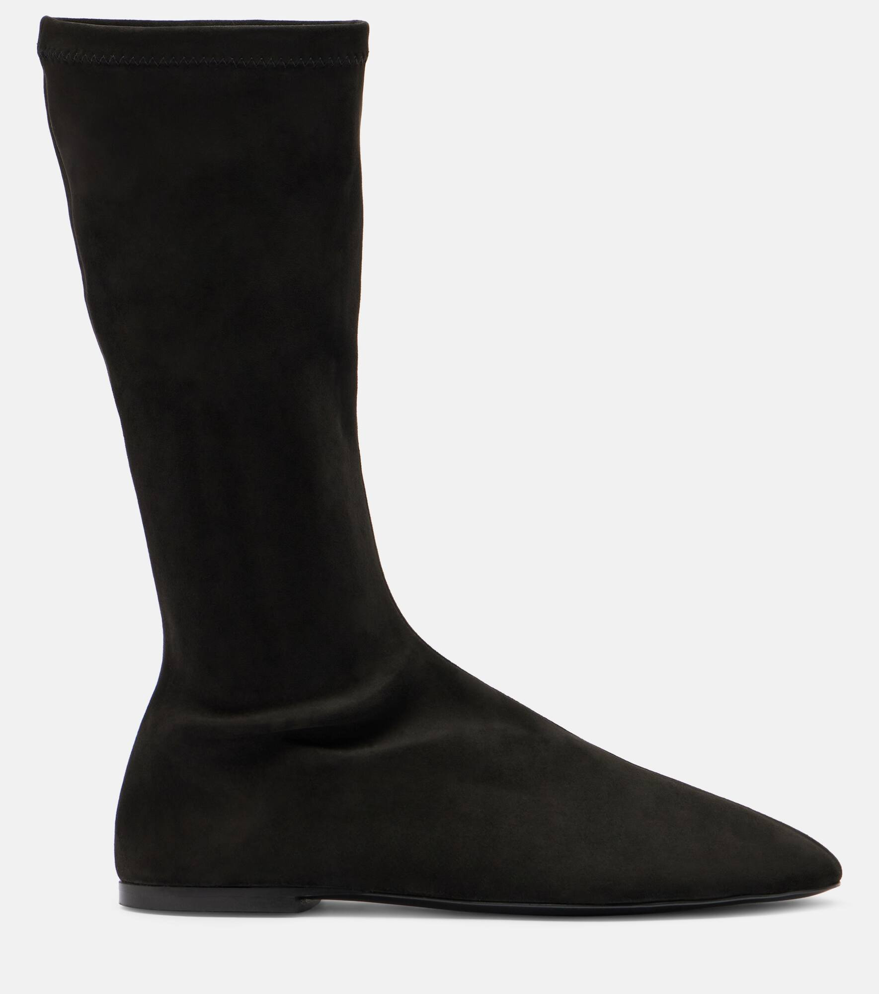 Tee suede sock boots - 4