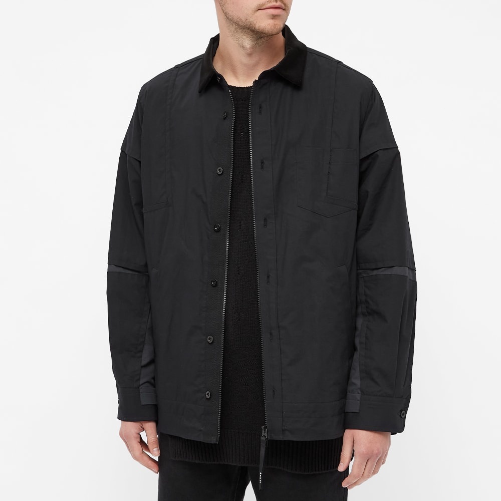 Sacai Poplin Overshirt - 4