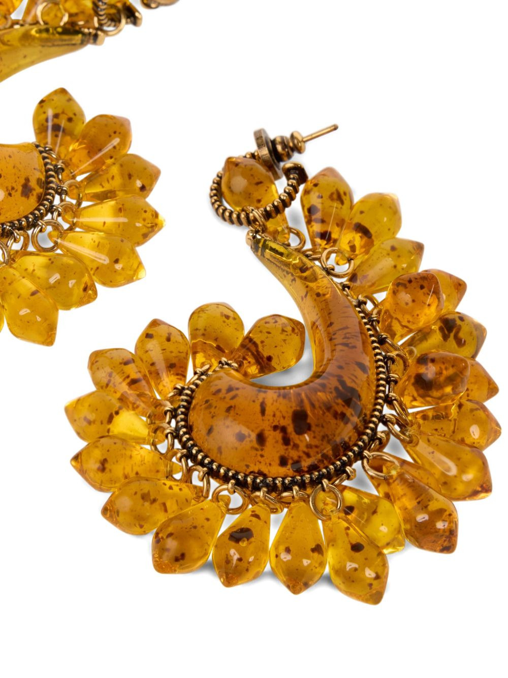 paisley droplet earrings - 2