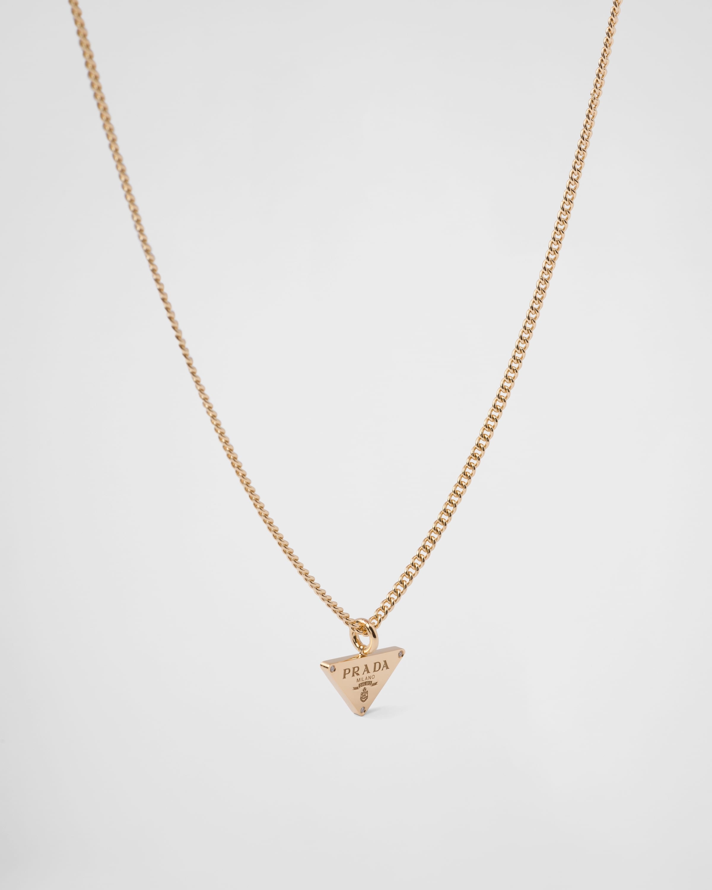 Eternal Gold pendant necklace in yellow gold with diamonds - 3