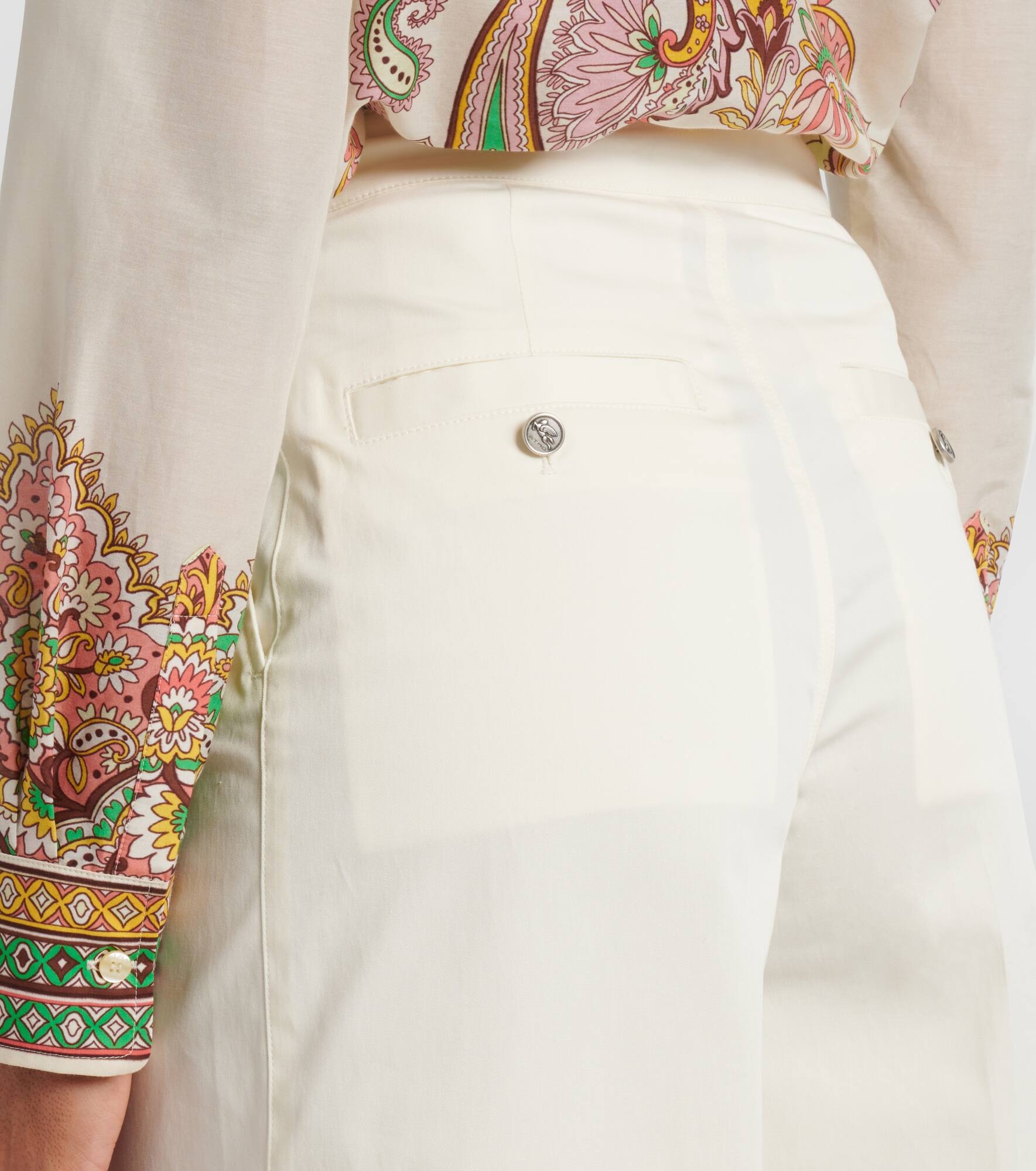 Cotton-blend shorts - 5