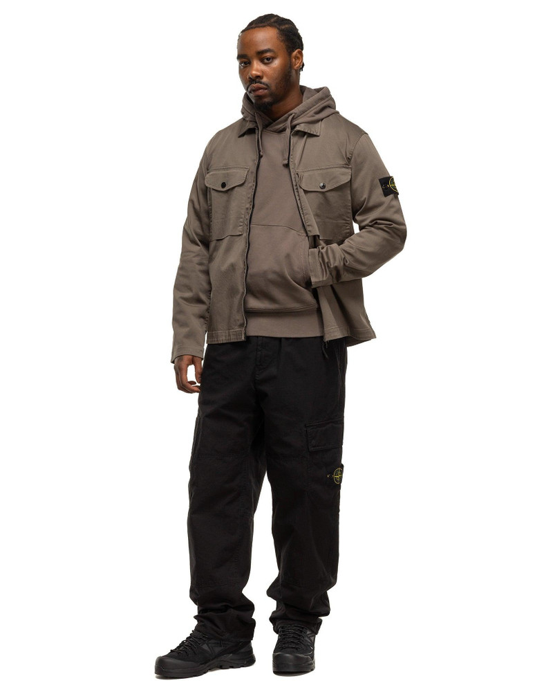 Stone Island Cotton Ripstop Relaxed Cargo Black outlook
