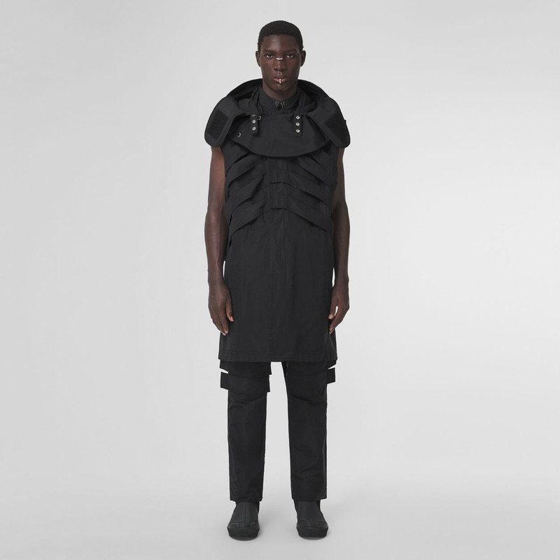 Panel Detail Technical Cotton Cargo Trousers 5